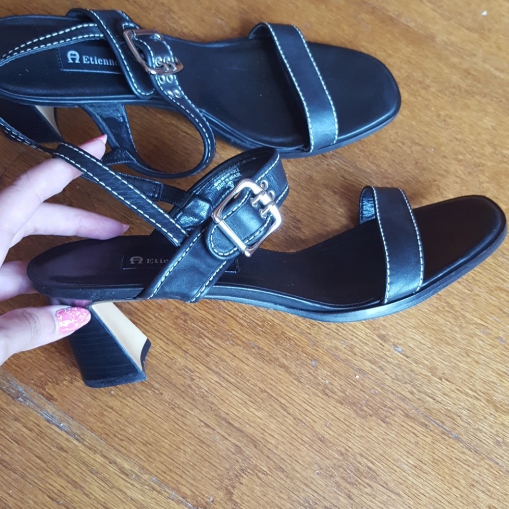 BRAND NEW LEATHER Heels